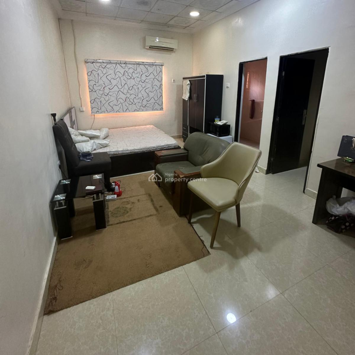 Completely Furnished Selfcontain Apartment, Katampe Main Behind Aso Radio, Katampe, Abuja, Self Contain (single Rooms) for Rent