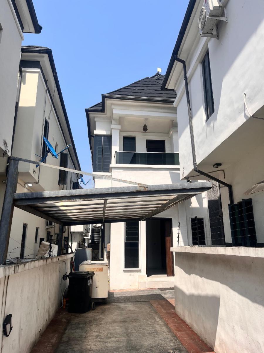 Spacious 4-bedroom Semi-detached Duplex with Bq, Orchid Road, Lekki, Lagos, Semi-detached Duplex for Rent