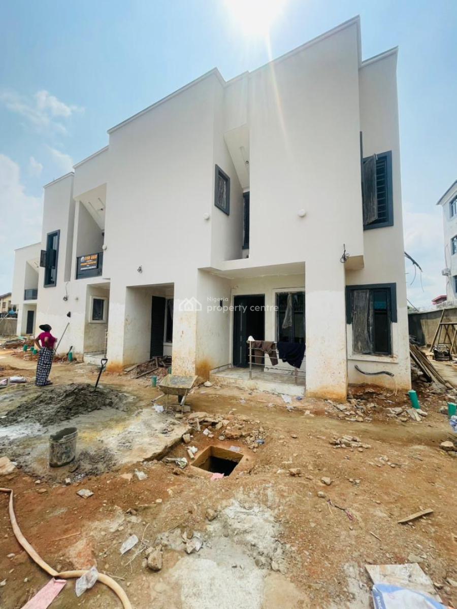 Luxuriously Built 3 Bedroom Semi Detached Plus Bq, Stunningly Designed Home with Bq in a Secured Estate, Off College Rd, Ogba, Ikeja, Lagos, Semi-detached Duplex for Sale