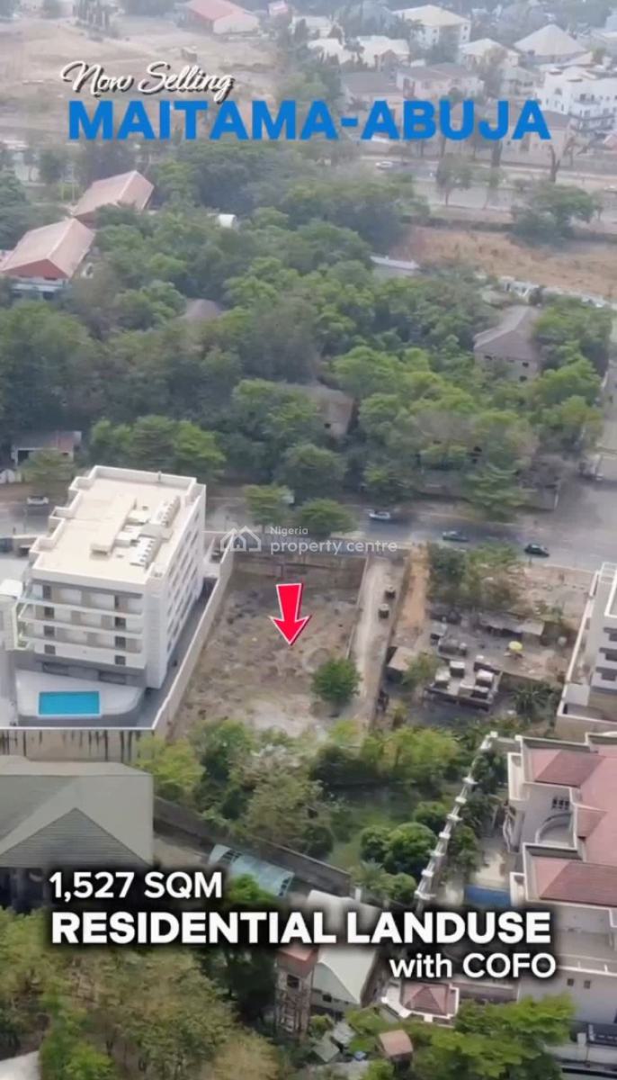 Maitama  Singature Plot 1,727sqm, Maitama, Abuja, Maitama District, Abuja, Residential Land for Sale