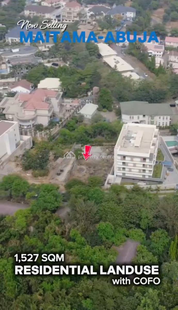 Maitama  Singature Plot 1,727sqm, Maitama, Abuja, Maitama District, Abuja, Residential Land for Sale