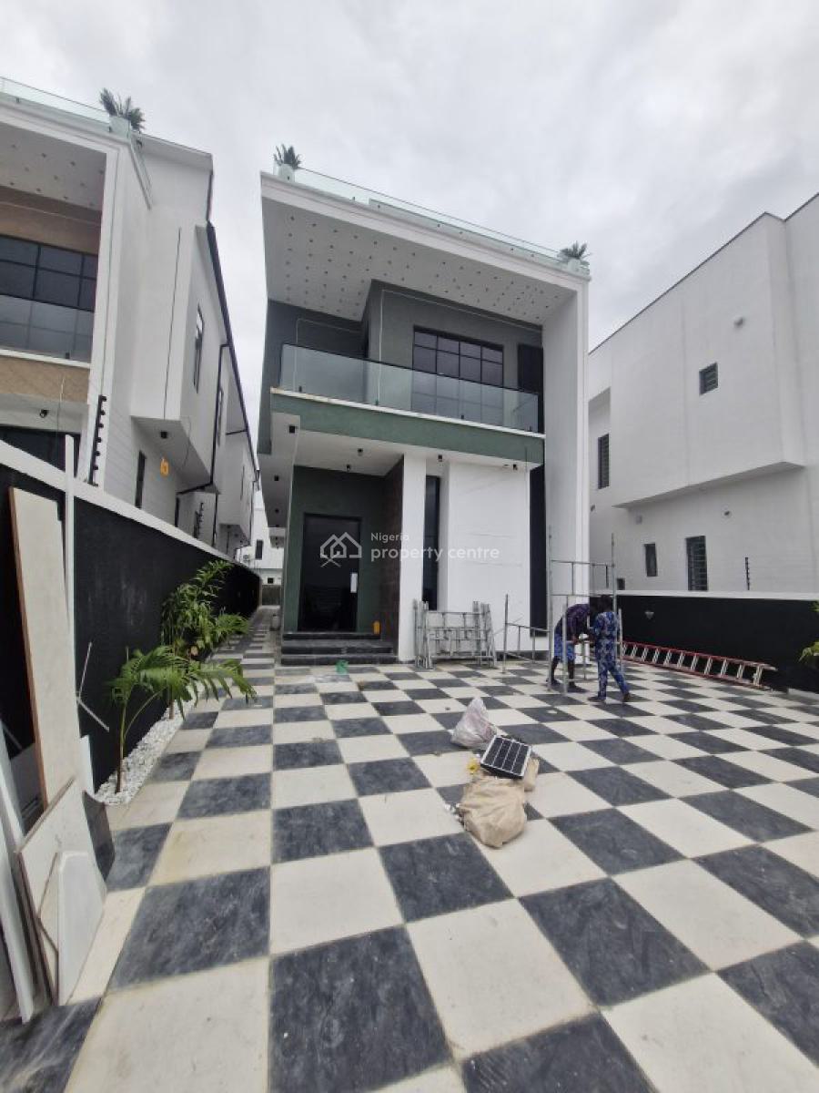 5 Bedroom Luxury Duplex with Water View and Swimming Pool, Ajah, Lagos, Detached Duplex for Sale