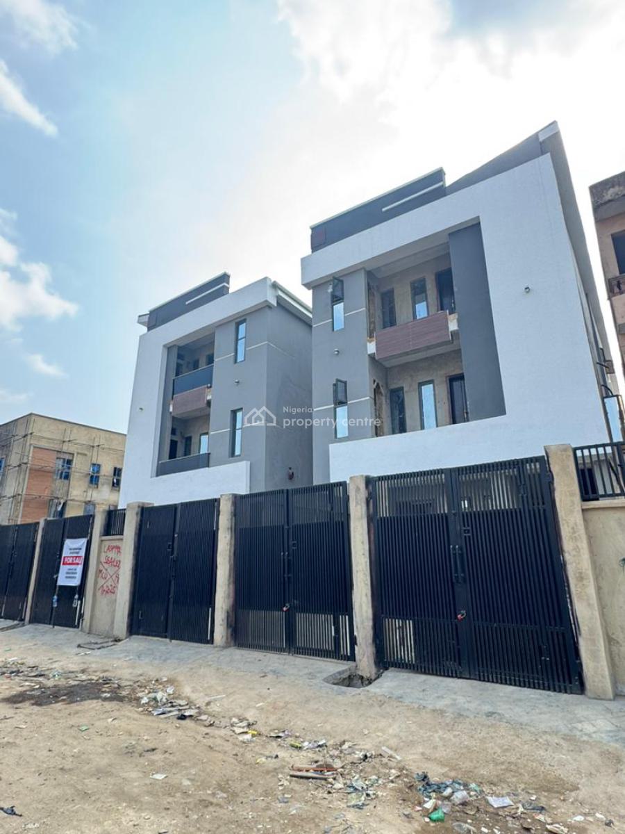 Newly Built 2 Bedroom Apartment in a Serene Neighborhood, Gbagada, Lagos, Terraced Duplex for Sale