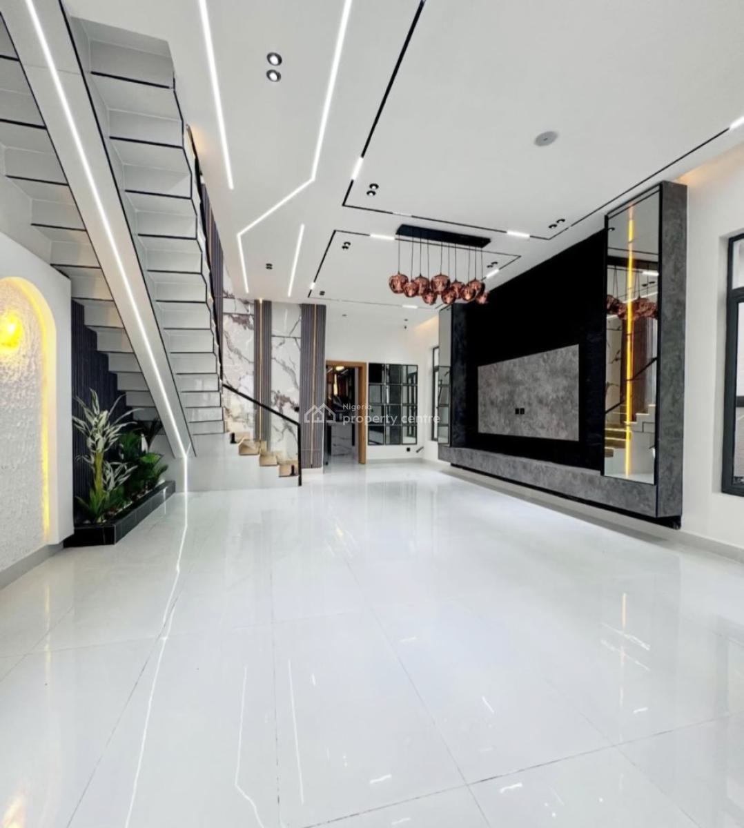 5 Bedroom Fully Detached Duplex with Bq, Swimming Pool,gym and Cinema, Ajah Lekki Lagos, Ajah, Lagos, Detached Duplex for Sale