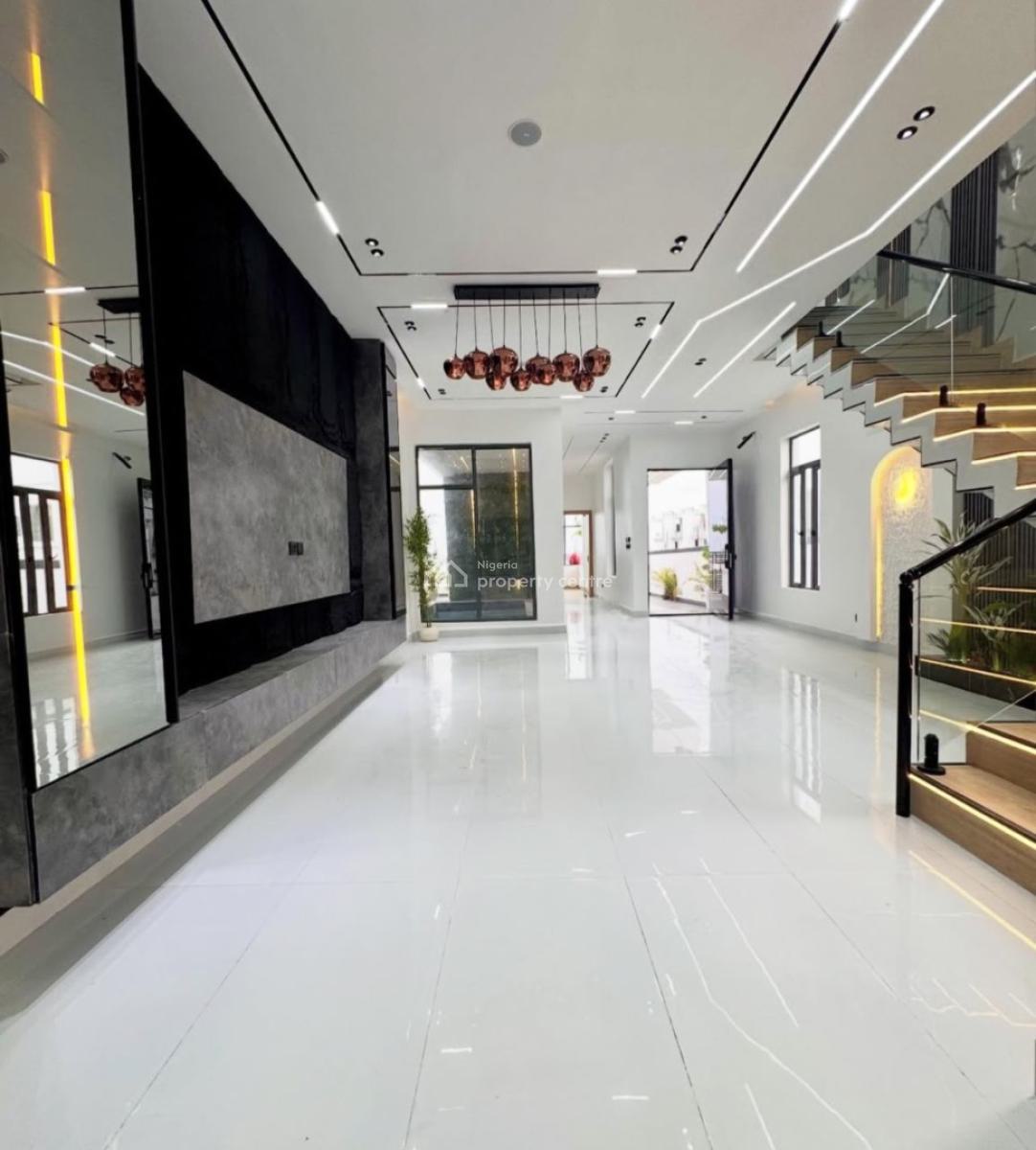 5 Bedroom Fully Detached Duplex with Bq, Swimming Pool,gym and Cinema, Ajah Lekki Lagos, Ajah, Lagos, Detached Duplex for Sale