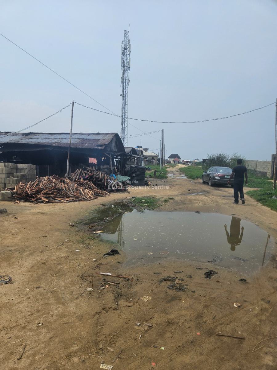 Corner-piece Half Plot of Land with Survey Plan/excision, Sangotedo, Ajah, Lagos, Mixed-use Land for Sale