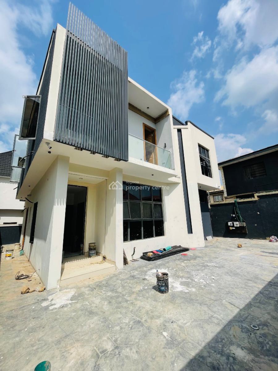 Smartly Newly Built 4 Bedroom Detached Duplex Plus Bq, Smart Automated Home with Study and Bq in a Secured Estate, Gra Phase 2, Magodo, Lagos, Detached Duplex for Sale