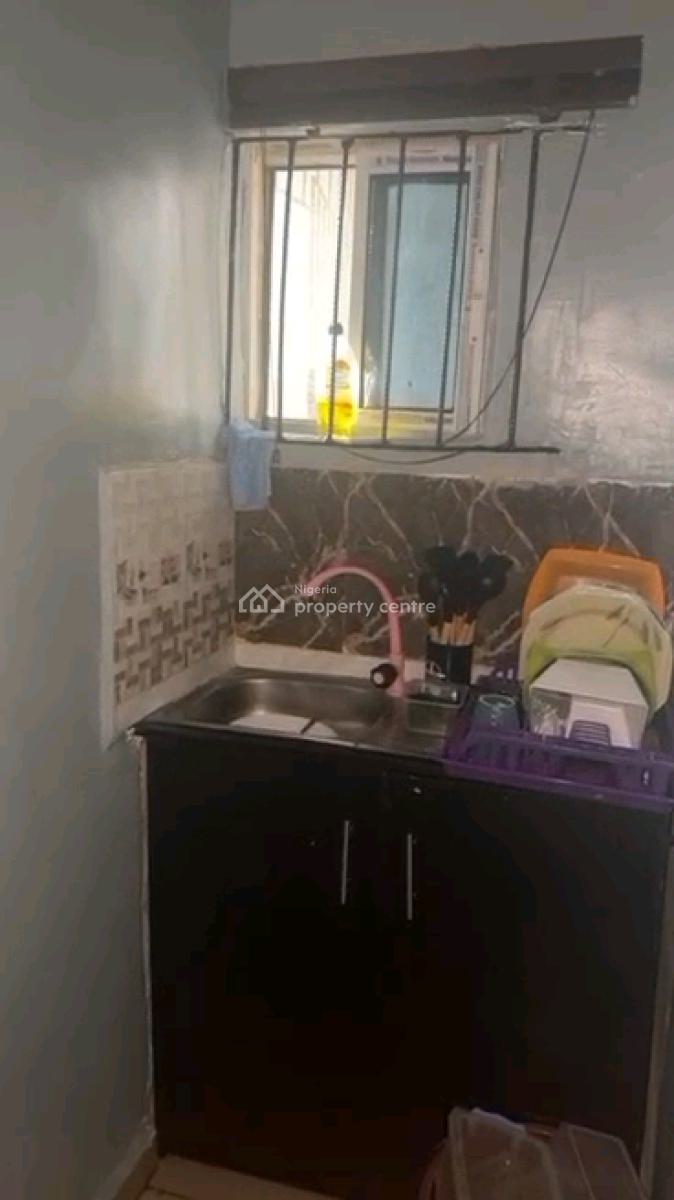 Decent Mini-flat *(upstairs 1st Floor)* Kitchen Cabinets,, Sholanke Street, Akoka, Yaba, Lagos, Mini Flat (room and Parlour) for Rent