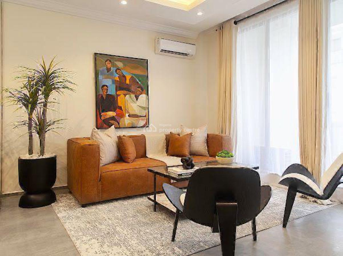 Three Bedroom Duplex with Beautiful Lake View, Banana Island, Ikoyi, Lagos, Semi-detached Duplex Short Let