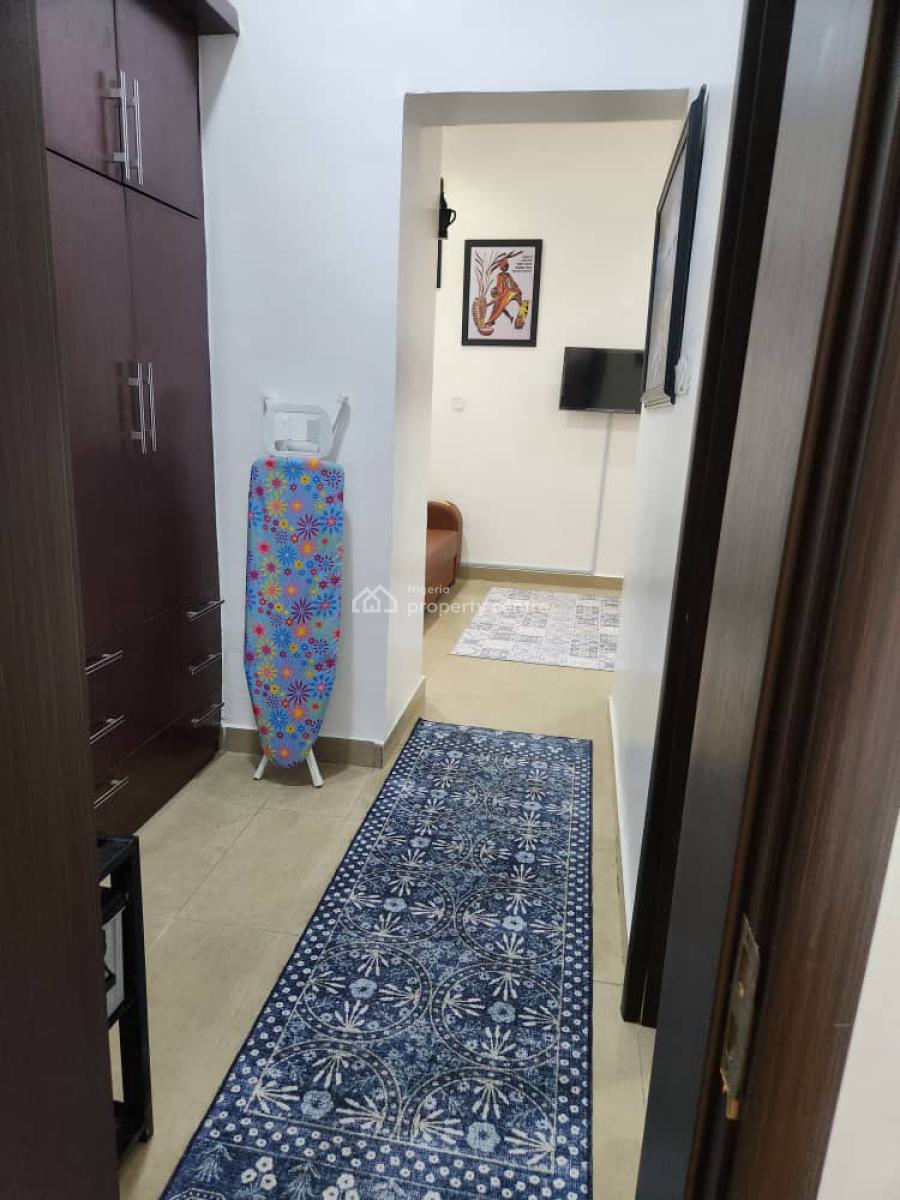 Serviced & Furnished One Bedroom Apartment with Inverter & Generator, Shoprite, Jabi, Abuja, Mini Flat (room and Parlour) for Rent