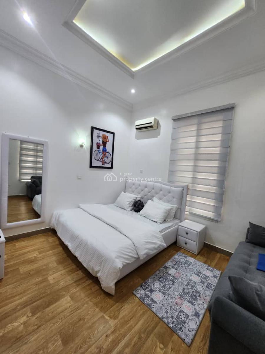 Serviced & Furnished One Bedroom Apartment with Inverter & Generator, Shoprite, Jabi, Abuja, Mini Flat (room and Parlour) for Rent