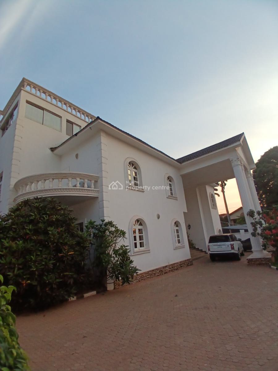 Fully Furnished 3 Bedroom Mansion with 2bedroom Guest Chalet with Swim, Asokoro Abuja Diplomatic Zone, Asokoro District, Abuja, Detached Duplex for Rent