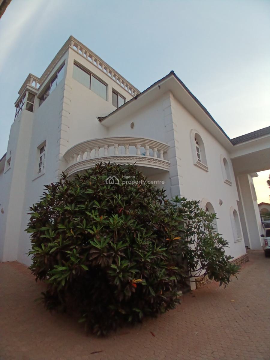 Fully Furnished 3 Bedroom Mansion with 2bedroom Guest Chalet with Swim, Asokoro Abuja Diplomatic Zone, Asokoro District, Abuja, Detached Duplex for Rent