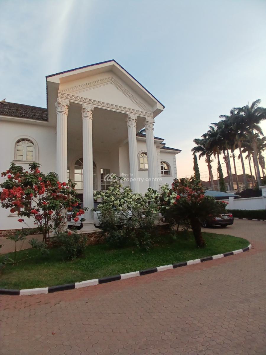 Fully Furnished 3 Bedroom Mansion with 2bedroom Guest Chalet with Swim, Asokoro Abuja Diplomatic Zone, Asokoro District, Abuja, Detached Duplex for Rent