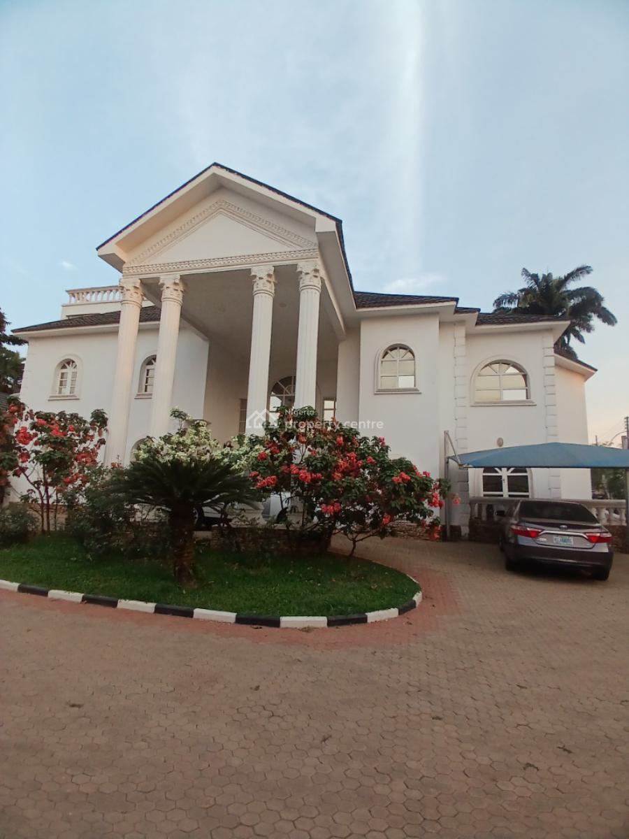 Fully Furnished 3 Bedroom Mansion with 2bedroom Guest Chalet with Swim, Asokoro Abuja Diplomatic Zone, Asokoro District, Abuja, Detached Duplex for Rent