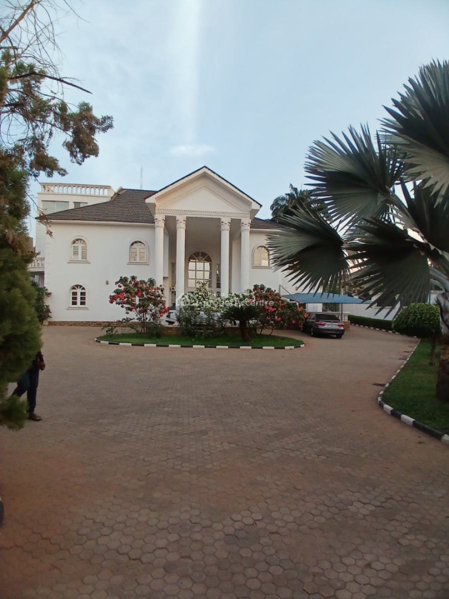 Fully Furnished 3 Bedroom Mansion with 2bedroom Guest Chalet with Swim, Asokoro Abuja Diplomatic Zone, Asokoro District, Abuja, Detached Duplex for Rent