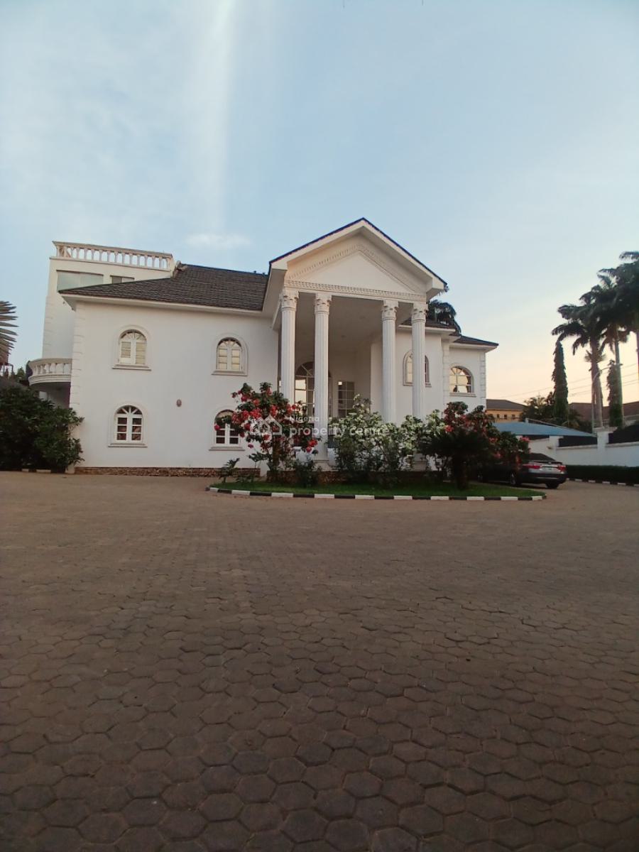 Fully Furnished 3 Bedroom Mansion with 2bedroom Guest Chalet with Swim, Asokoro Abuja Diplomatic Zone, Asokoro District, Abuja, Detached Duplex for Rent