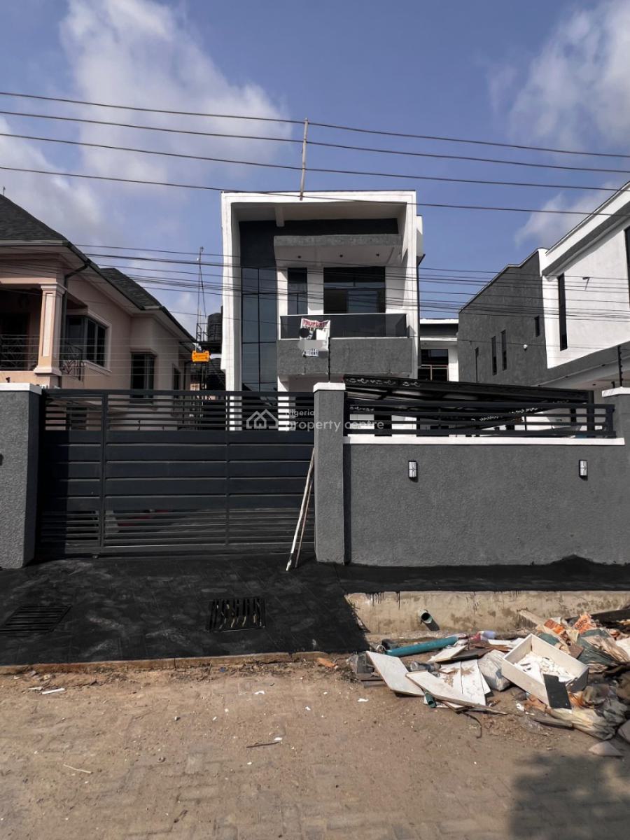 5 Bedroom Fully Detached Duplex with Bq and Swimming Pool Available, Sangotedo, Sangotedo, Ajah, Lagos, Detached Duplex for Sale