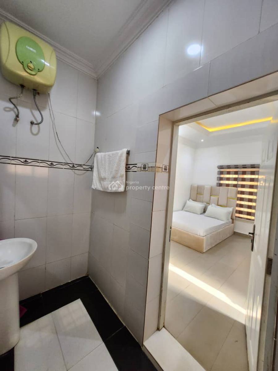 Serviced & Furnished Studio Apartment with Inverter & Generator, Shoprite, Jabi, Abuja, Self Contain (single Rooms) for Rent