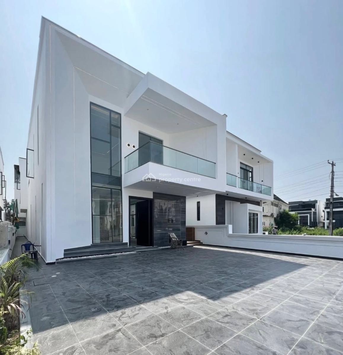 Contemporary 5 Bedroom Detached Duplex with Swimming Pool and Bq, Ikota, Ikota, Lekki, Lagos, Detached Duplex for Sale