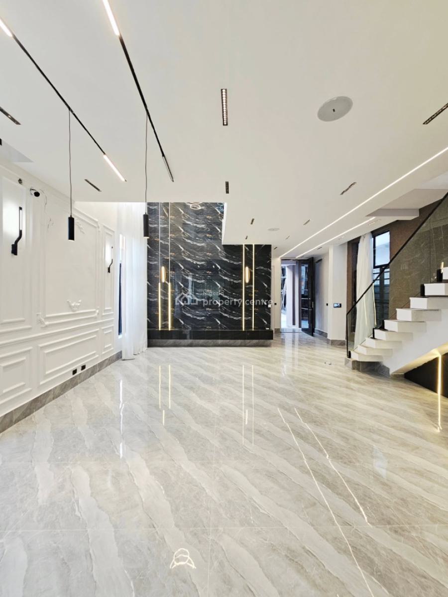 Brand New 5 Bedroom Detached Duplex with Gym,swimming Pool and Bq, Chevron, Lekki, Lagos, Detached Duplex for Sale