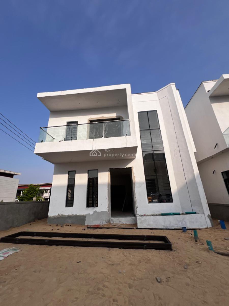 5 Bedroom Fully Detached Duplex with Bq Available at Sangotedo, Sangotedo, Sangotedo, Ajah, Lagos, Detached Duplex for Sale
