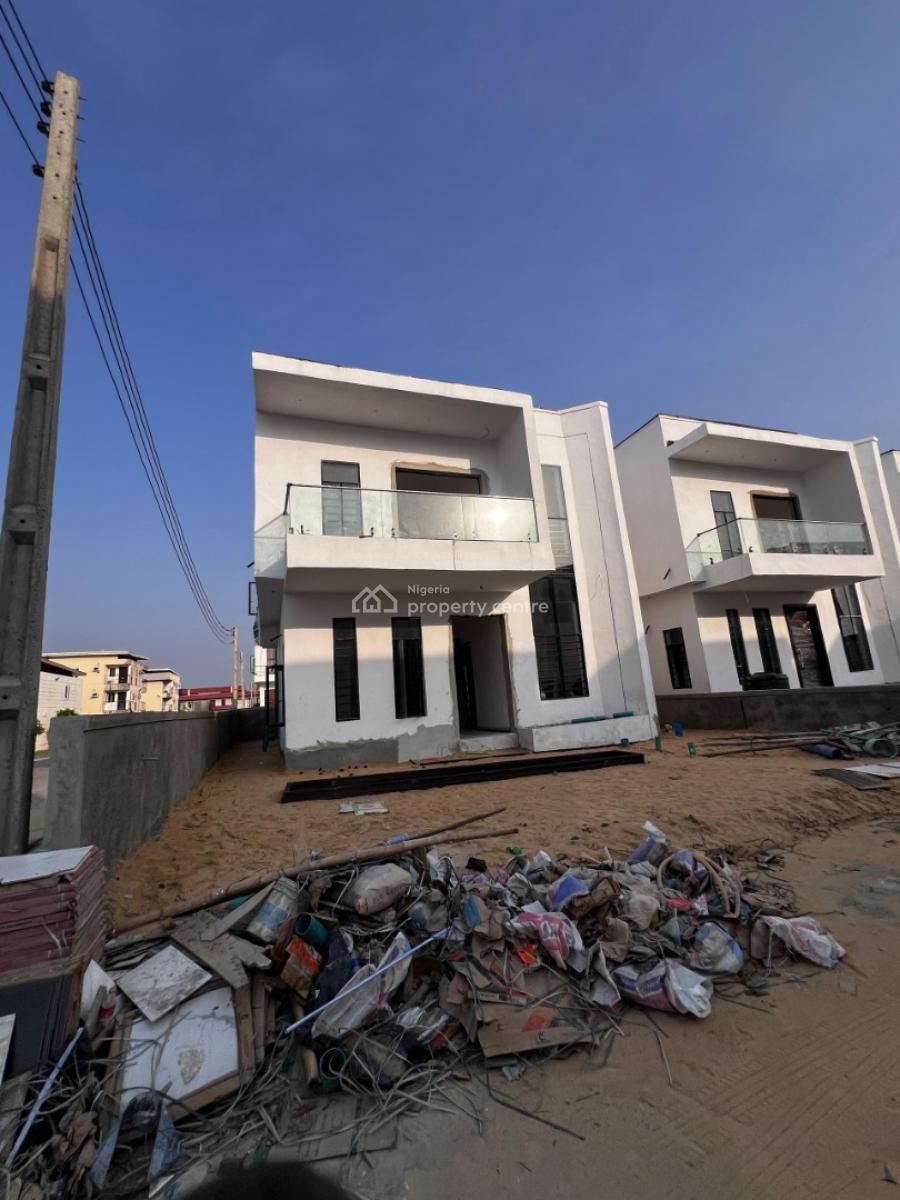 5 Bedroom Fully Detached Duplex with Bq Available at Sangotedo, Sangotedo, Sangotedo, Ajah, Lagos, Detached Duplex for Sale