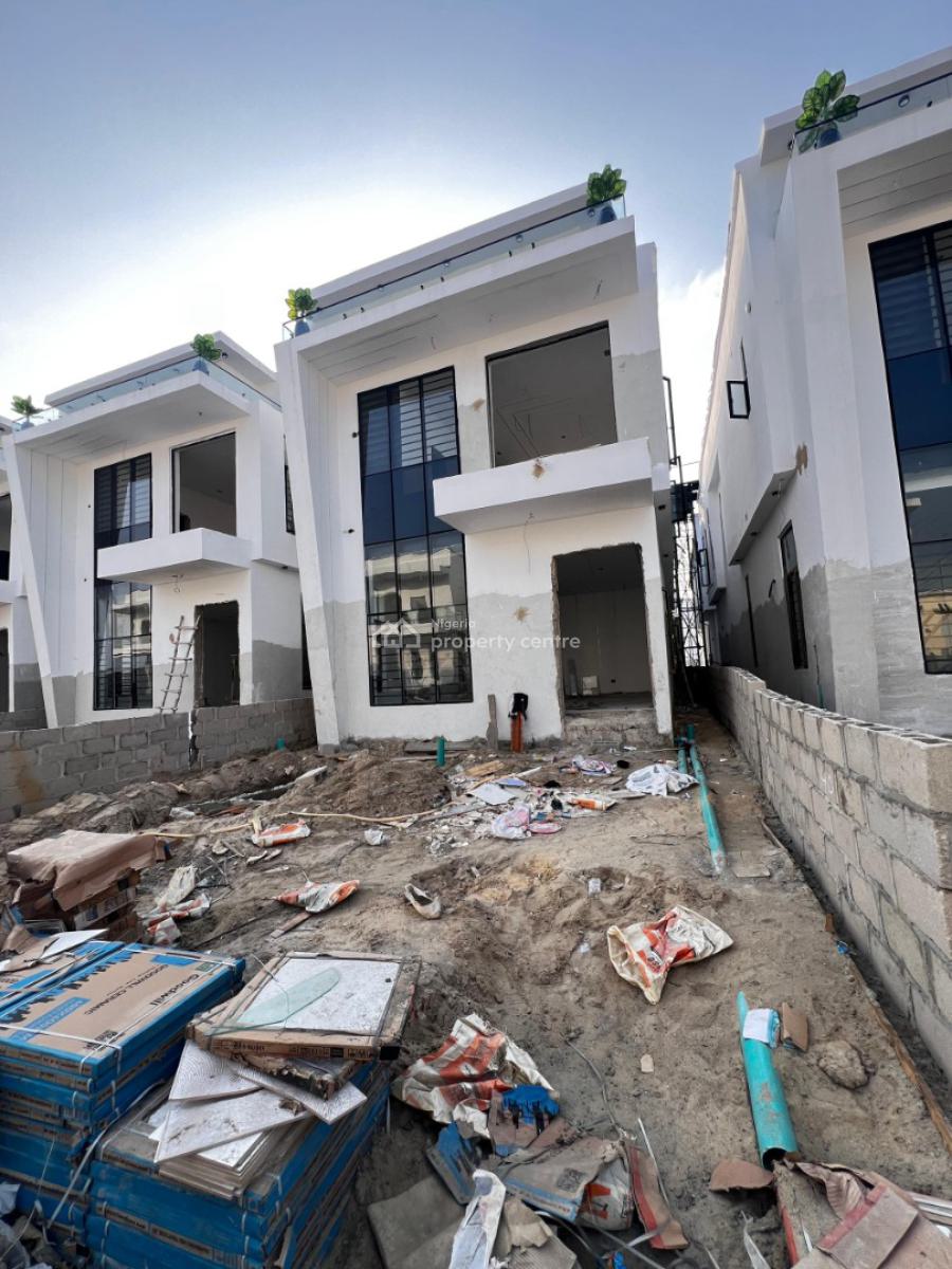 5 Bedroom Fully Detached Duplex with Bq Available, Sangotedo, Ajah, Lagos, Detached Duplex for Sale