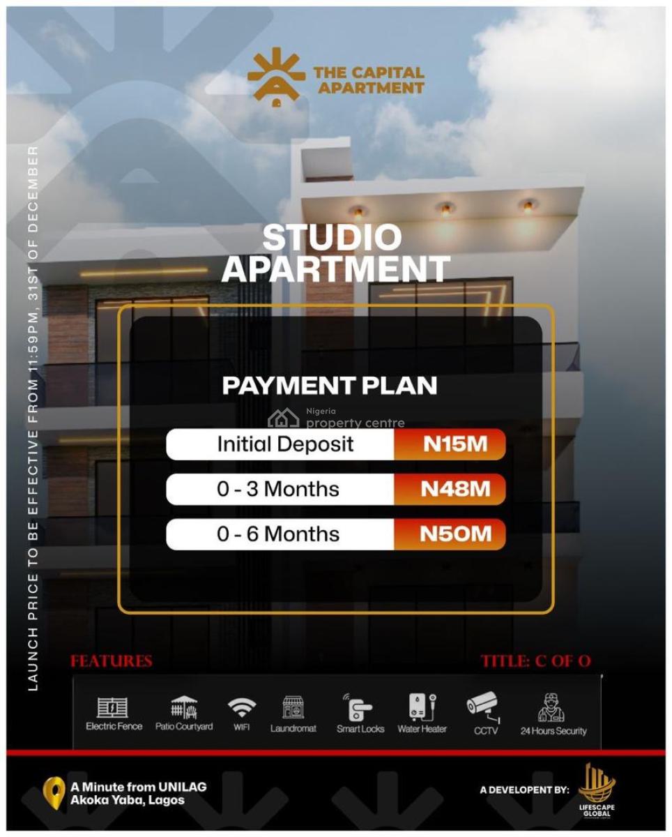 Own Income Generating Asset with Close Proximity to Unilag & Yabatech., Enjoy Steady Passive Income From Your Units Via Rentals Or Shortlets, Akoka, Yaba, Lagos, Flat / Apartment for Sale