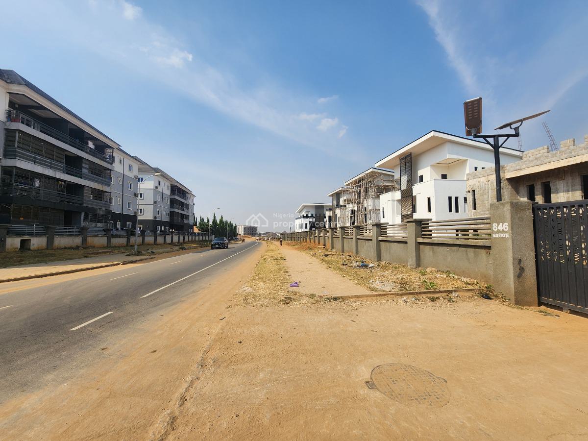 Newly Built Well Located 5-bedroom Detached Duplex (semi-finished), Close to Zartech, Wuye, Abuja, Detached Duplex for Sale