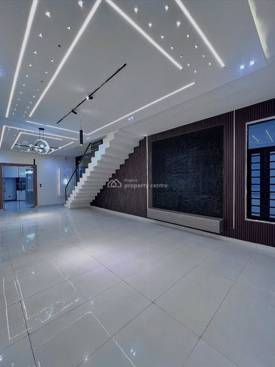 Brand New 5 Bedroom Detached Duplex with Swimming Pool and Bq, Chevron, Lekki, Lagos, Detached Duplex for Sale