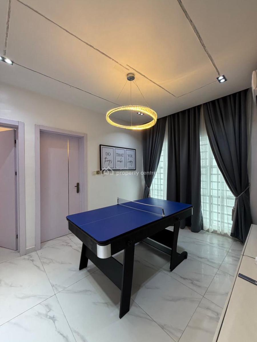 5-bedroom Furnished Fully Detached with Bq & Swimming Pool, Chevron, Lekki, Lagos, Semi-detached Duplex for Sale