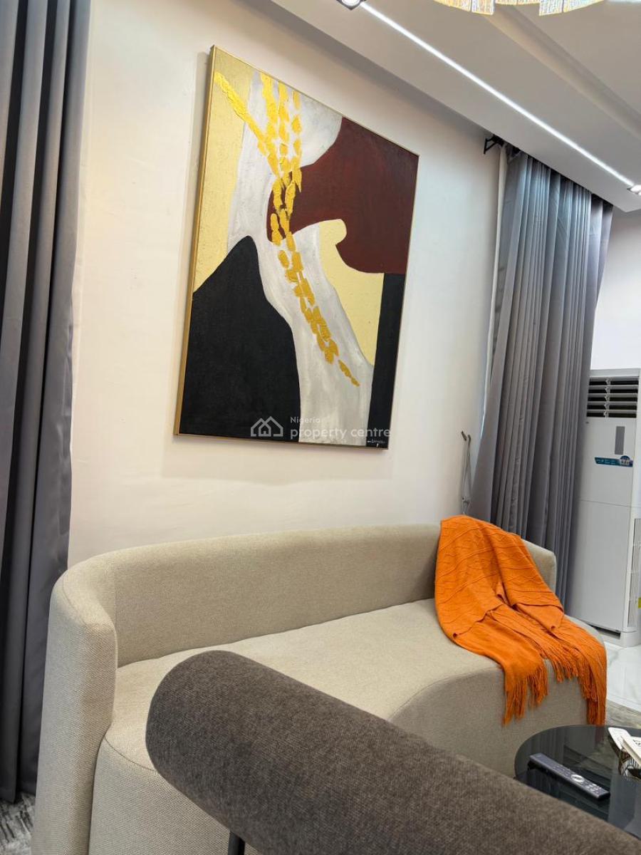 5-bedroom Furnished Fully Detached with Bq & Swimming Pool, Chevron, Lekki, Lagos, Semi-detached Duplex for Sale