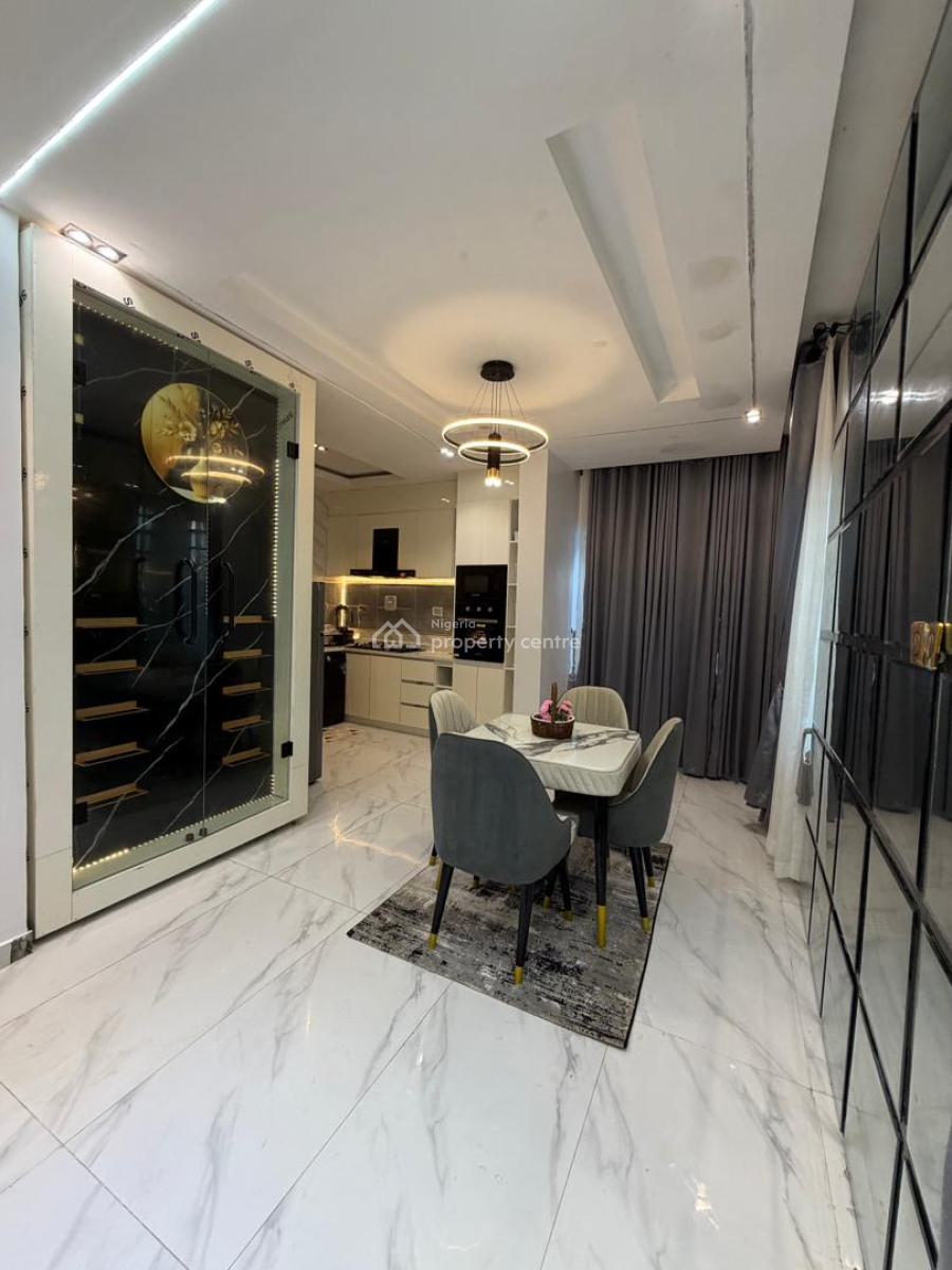 5-bedroom Furnished Fully Detached with Bq & Swimming Pool, Chevron, Lekki, Lagos, Semi-detached Duplex for Sale