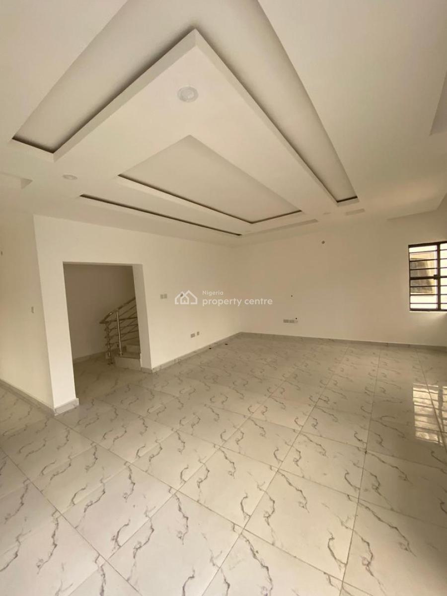 Spacious 4-bedroom Semi-detached Duplex with Bq in a Secured Estate, Abraham Adesanya, Ajah, Lagos, Semi-detached Duplex for Sale
