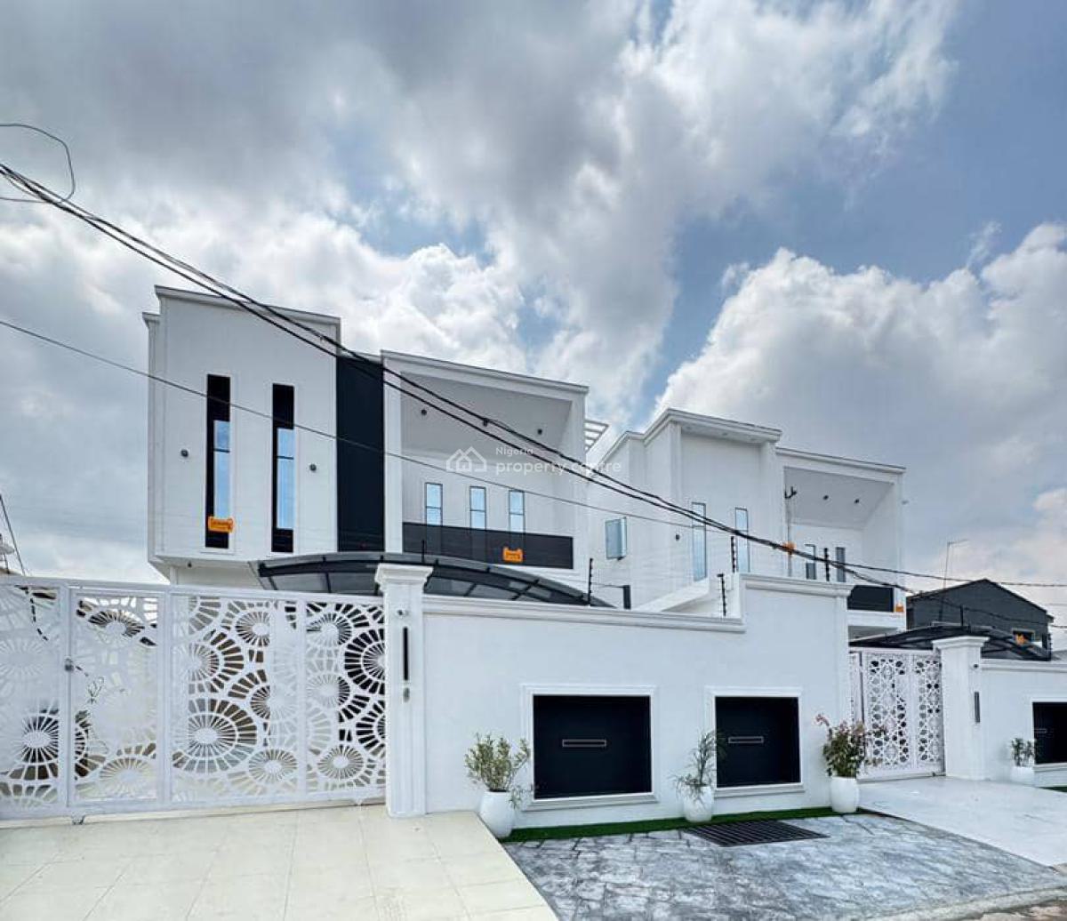 Smart House of a  5 Bedroom Duplex with a Bq, Omole Phase 1, Ikeja, Lagos, Detached Duplex for Sale