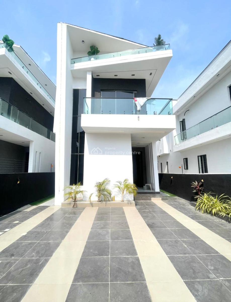 Lovely 5 Bedroom Fully Detached Duplex with a Bq & Swimming Pool, Ajah, Lagos, Detached Duplex for Sale