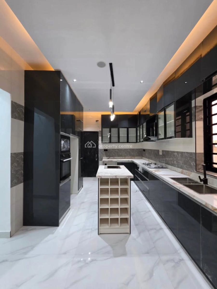 Brand New 5 Bedroom Detached Duplex with Swimming Pool and Bq, Chevron, Lekki, Lagos, Detached Duplex for Sale