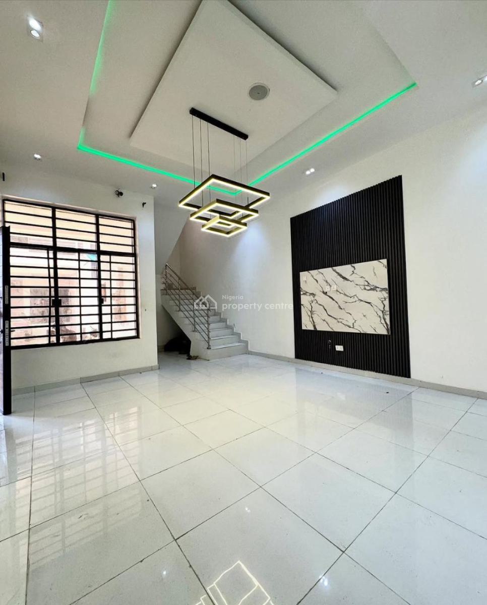 Super Beautiful Lovely Massively Built 4bedroom Terrence Duplex, Lekki Palm City/ Off Ado Road. Code Access Estate, Ajah, Lagos, Terraced Duplex for Rent