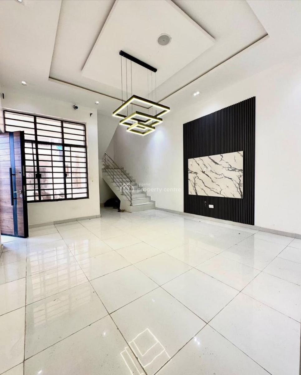 Super Beautiful Lovely Massively Built 4bedroom Terrence Duplex, Lekki Palm City/ Off Ado Road. Code Access Estate, Ajah, Lagos, Terraced Duplex for Rent