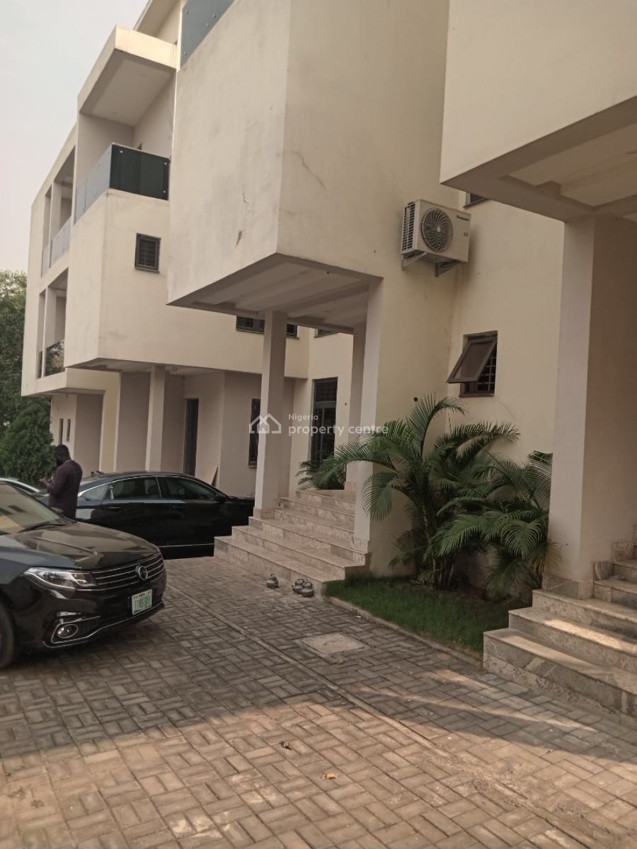 a Brand New Spacious 4-bedroom Terrace Duplex + 1 Bq, Off Ibb Way. ( Video of The House Is Attached), Maitama District, Abuja, Terraced Duplex for Rent