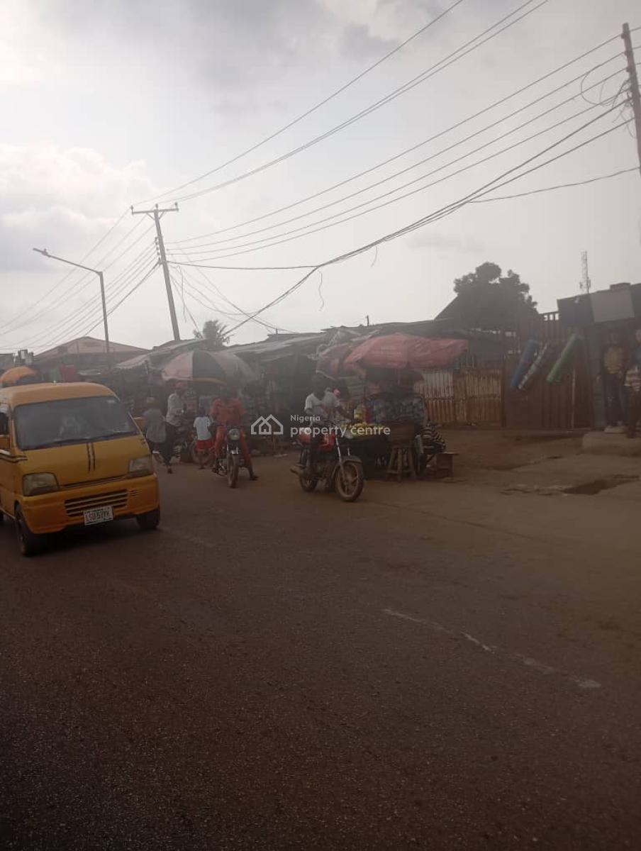 6 Plots of Land Directly on The Major Road, Ijaiye, Lagos, Commercial Land for Sale