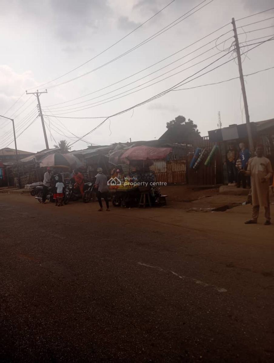 6 Plots of Land Directly on The Major Road, Ijaiye, Lagos, Commercial Land for Sale