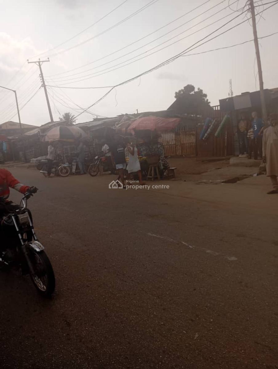 6 Plots of Land Directly on The Major Road, Ijaiye, Lagos, Commercial Land for Sale