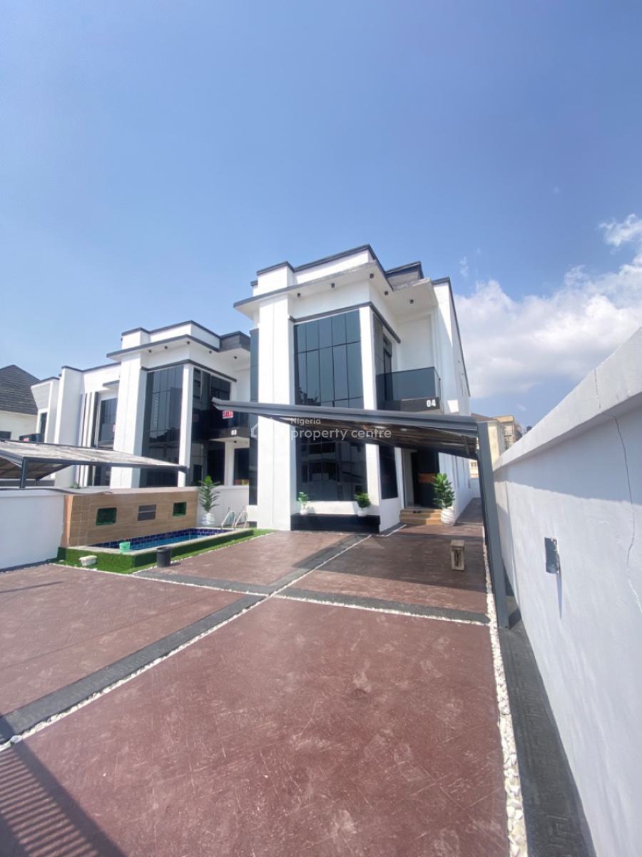 5 Bedroom Fully Detached Duplex with Bq and Swimming Pool, Lekki, Lagos, Detached Duplex for Sale