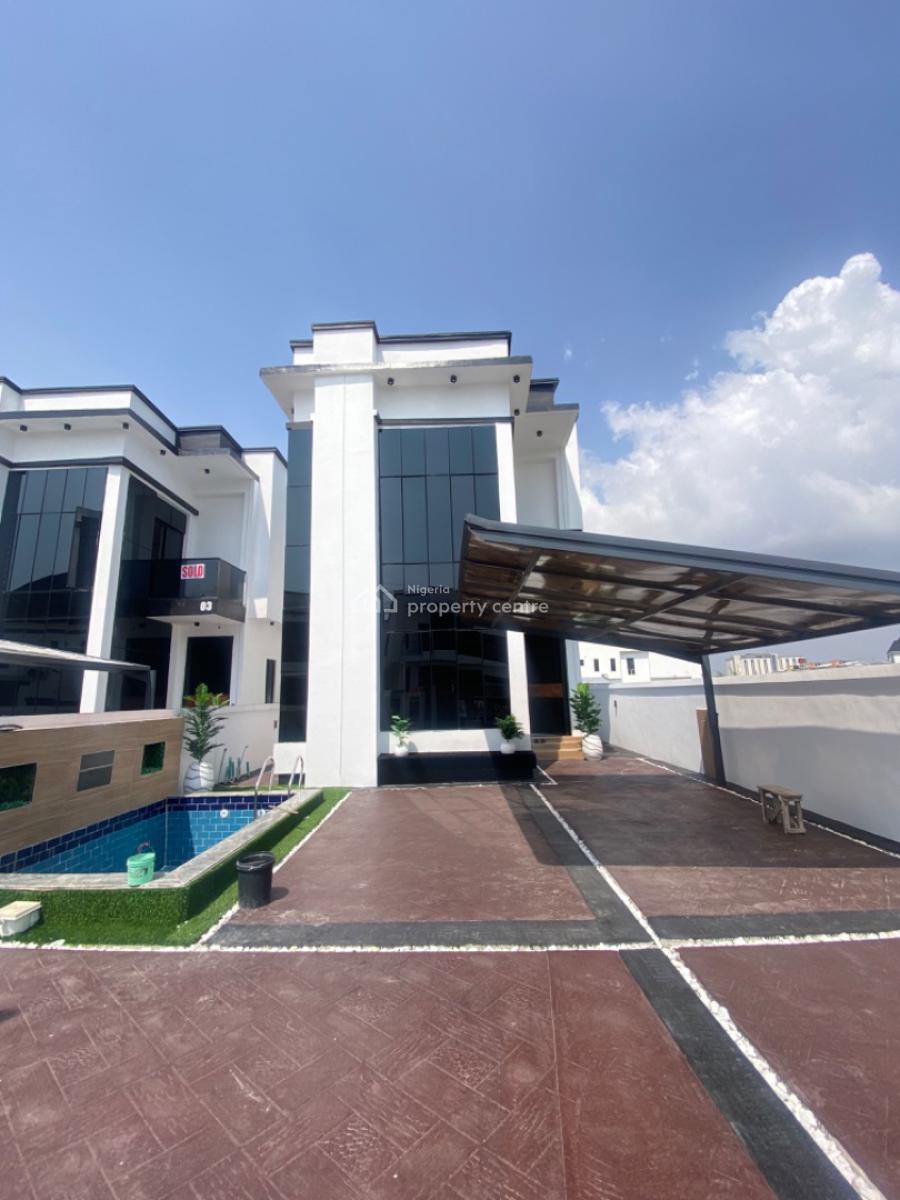 5 Bedroom Fully Detached Duplex with Bq and Swimming Pool, Lekki, Lagos, Detached Duplex for Sale