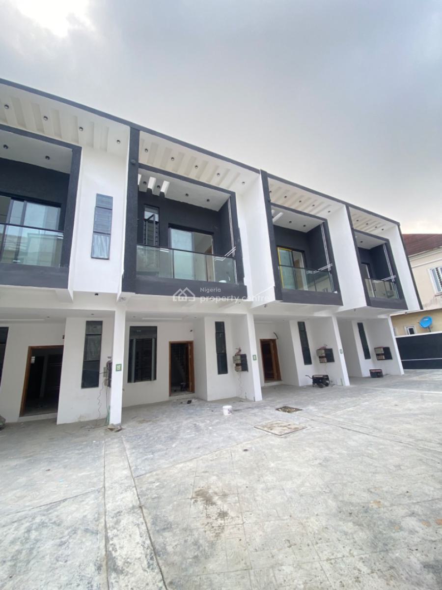 4 Bedroom Terrace Duplex with Bq Available, Chevron Toll Gate, Lekki, Lagos, Terraced Duplex for Sale