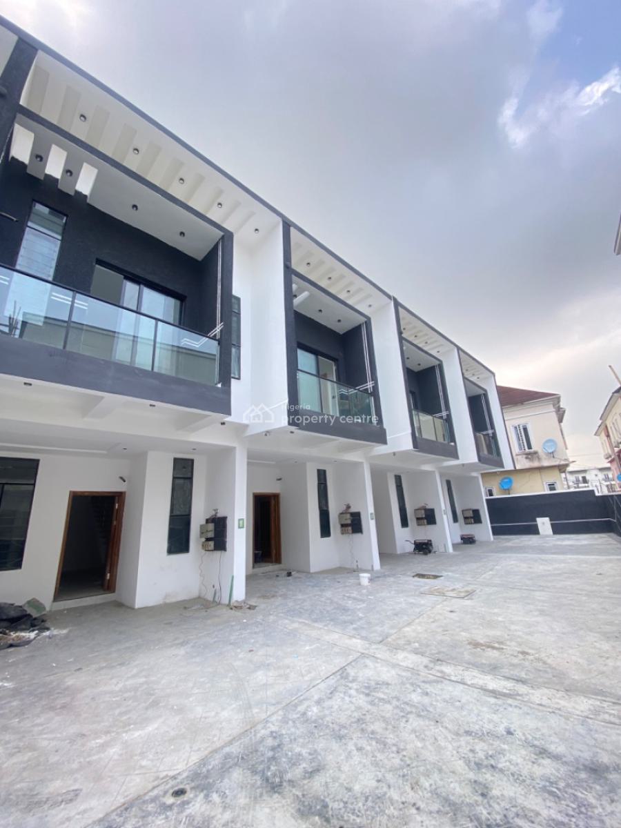 4 Bedroom Terrace Duplex with Bq Available, Chevron Toll Gate, Lekki, Lagos, Terraced Duplex for Sale