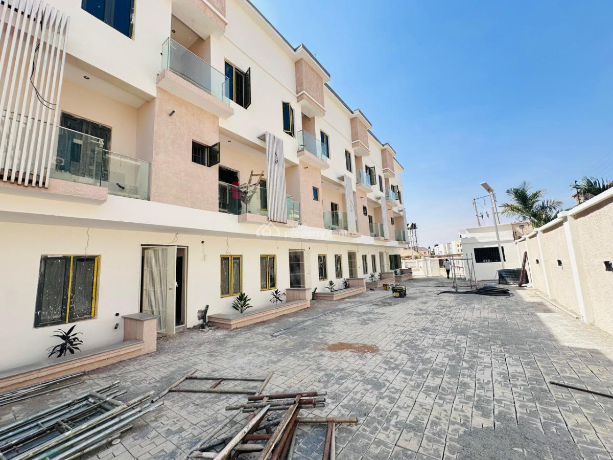 Mordern 4-bedroom Terraced Duplex with Bq, Jahi, Abuja, Terraced Duplex for Sale