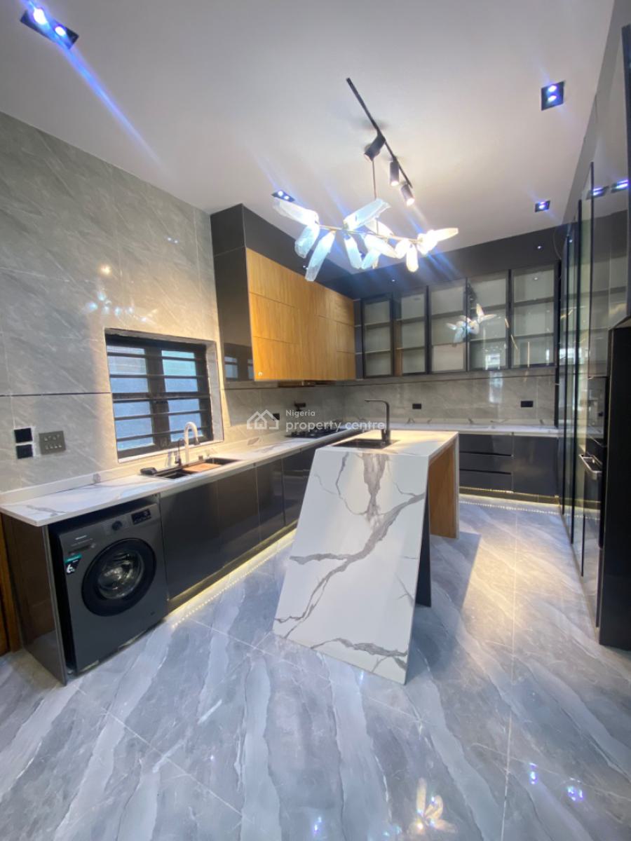 5 Bedroom Fully Detached Duplex with Bq, Swimming Pool and Gym, Chevron Toll Gate, Lekki, Lagos, Detached Duplex for Sale